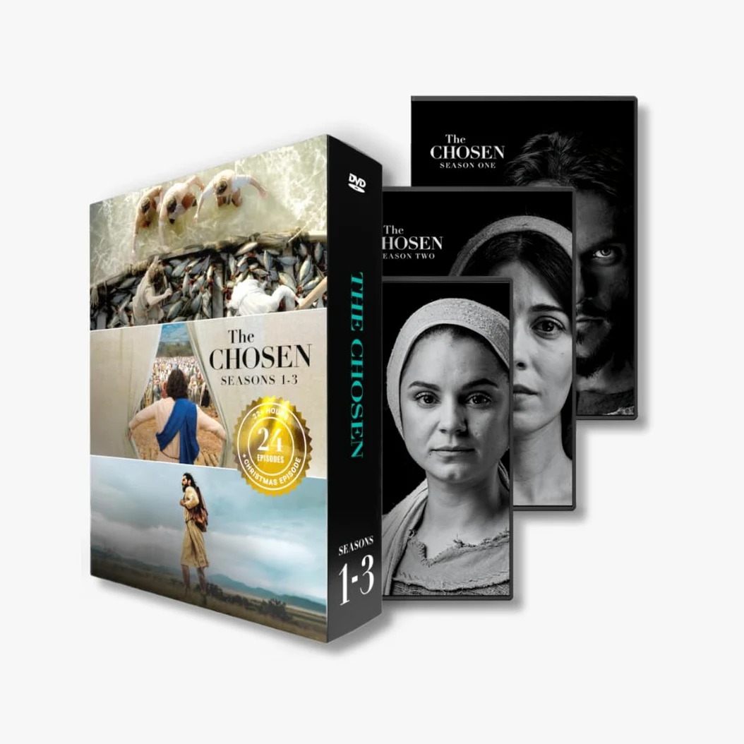 The Chosen: Juego completo de cajas de la temporada 1-3 en DVD, las 3 estaciones incluidas