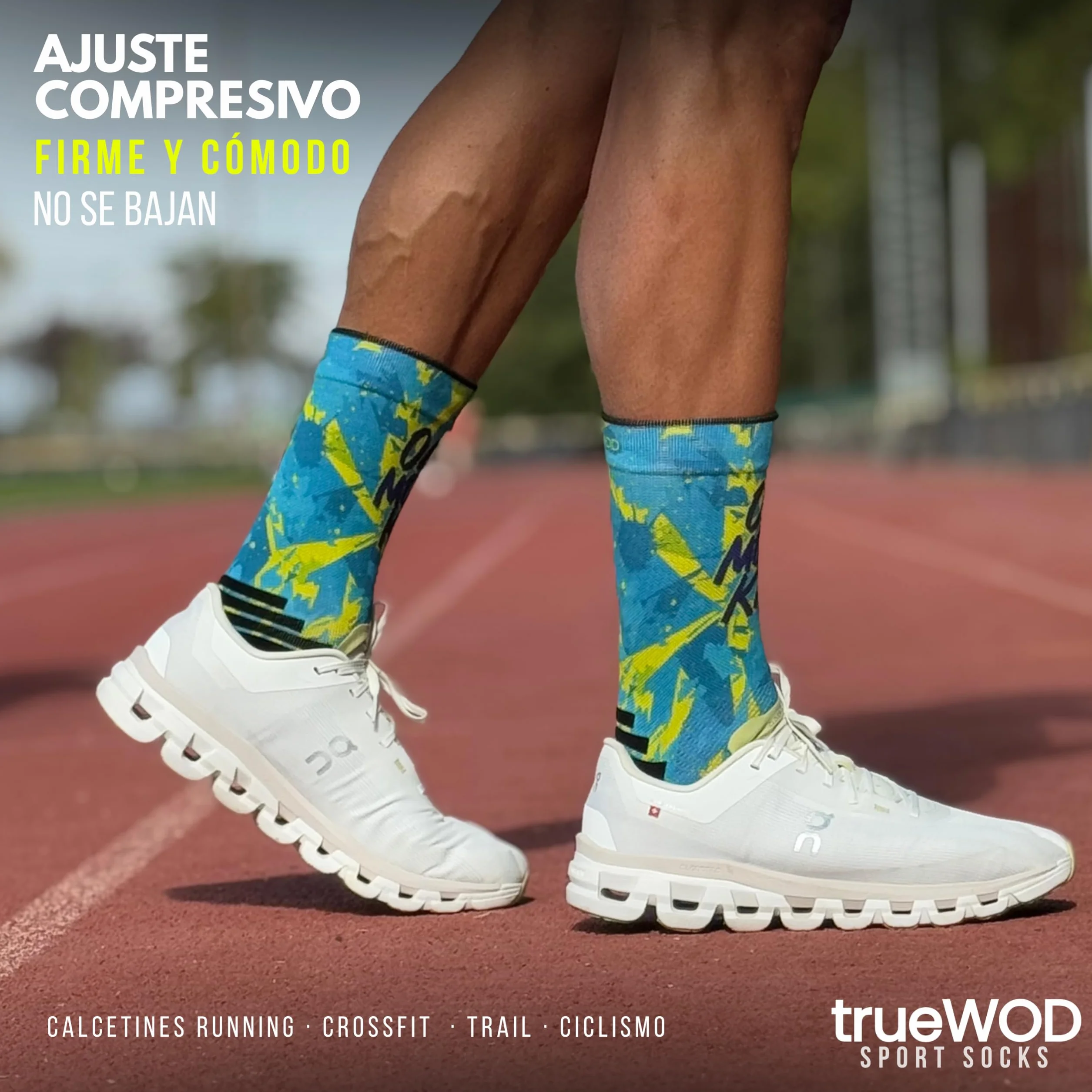 Calcetines Running Hombre Mujer Crossfit Ciclismo Trail Running Padel Correr Deporte Antiampollas Sin Costuras Compresion Transpirables
