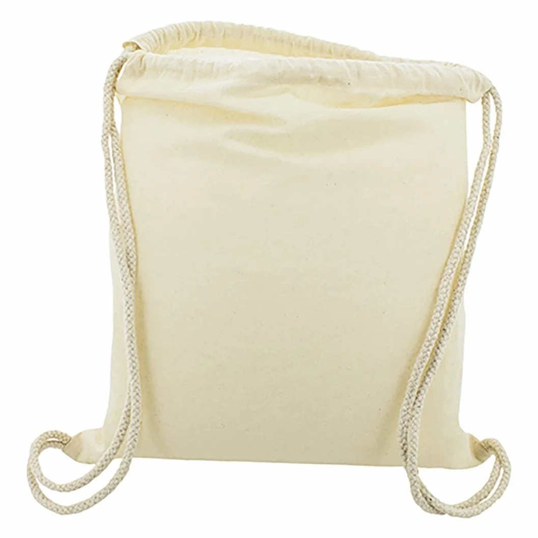 Mochila Bolsa Algodón natural 39x35 cm 130 grs