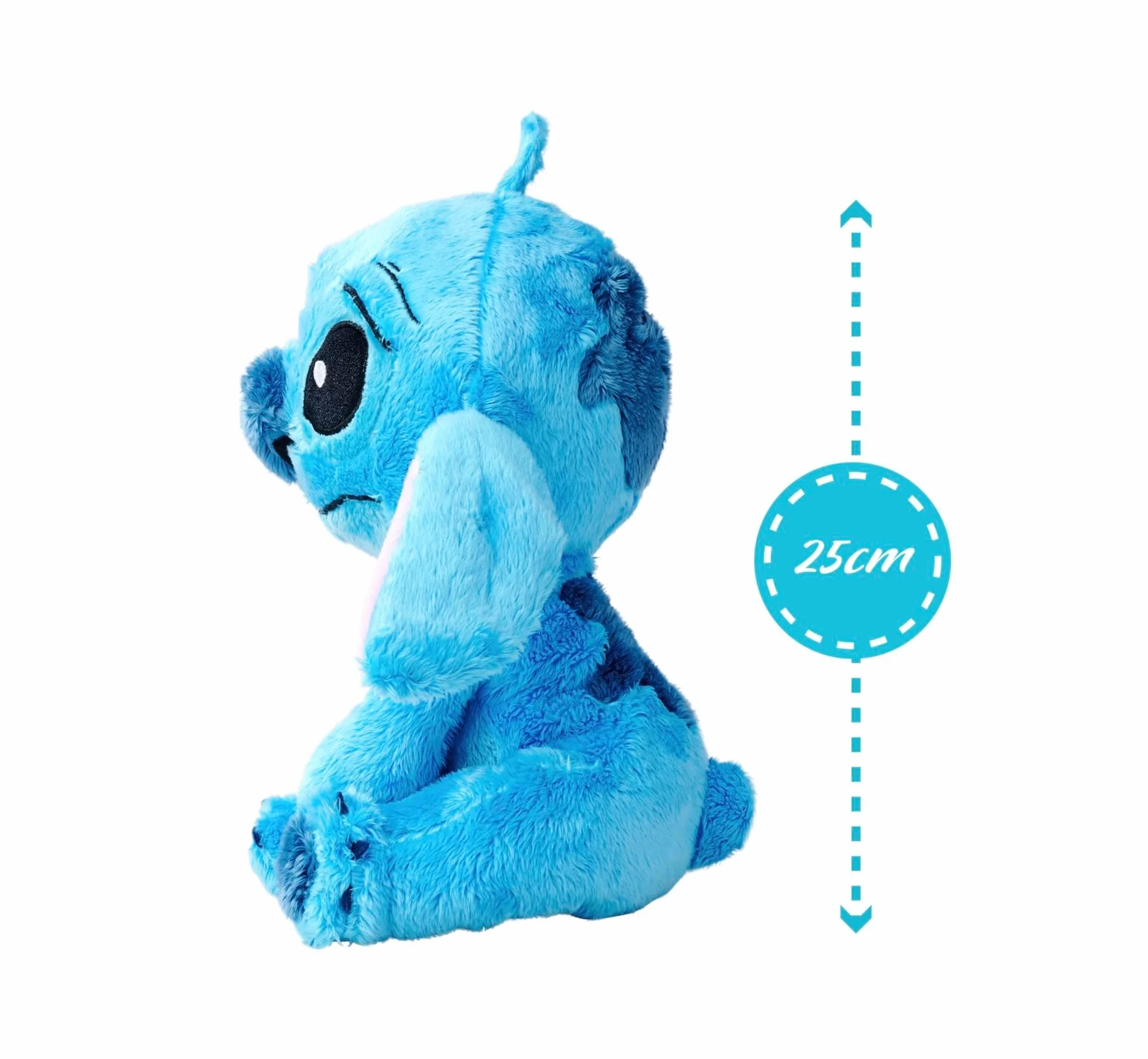 Simba - Peluche Stitch 25 cm de Lilo & Stitch, Licencia Oficial Disney, Auténtico, para Todas Las Edades (6315876953)