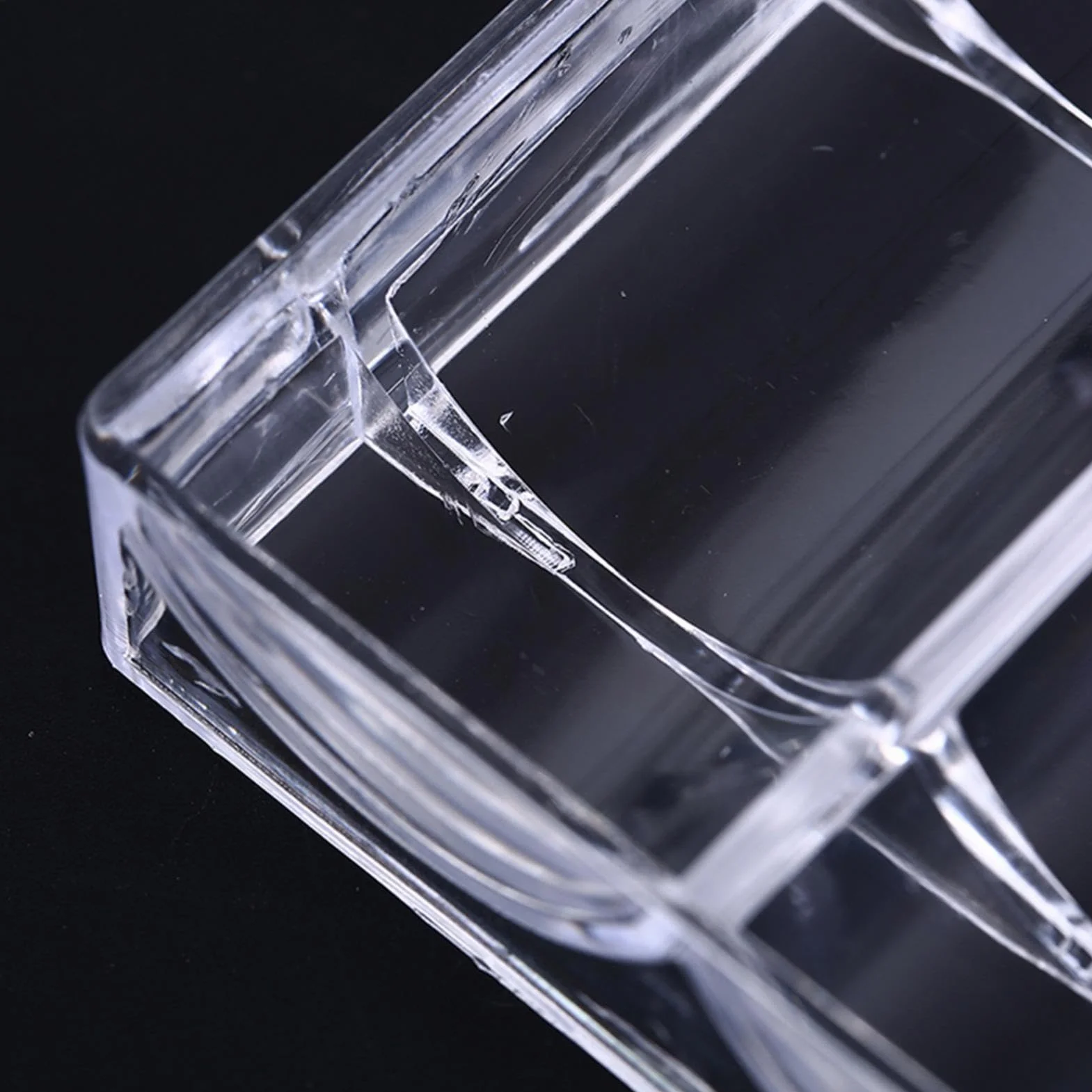 Chip Rack Clear Display Case Clear Tray Container with Lid Poker Chips Box Acryl PokerChips Tray Box Challenge Coin Display Mahjong Chips Storage Poker Chip Storage Box Poker Chips Organizer
