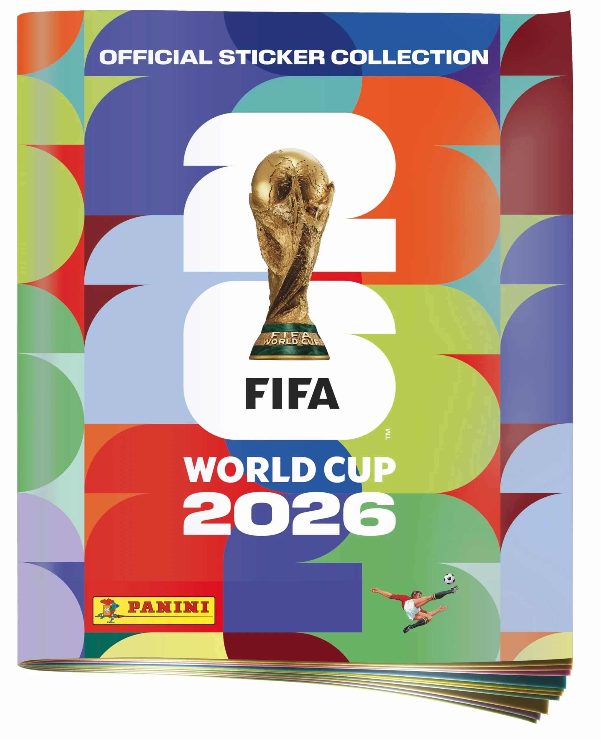 Panini Álbum de Calcomanías Copa Mundial FIFA 2026 Multicolor