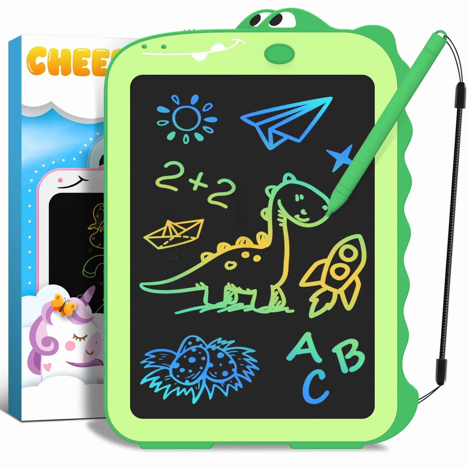 Tableta Gráfica Escritura con Pantalla LCD 8.5 Pulgadas Dinosaurios Juguetes Niños Regalo Niña 2-8 Años