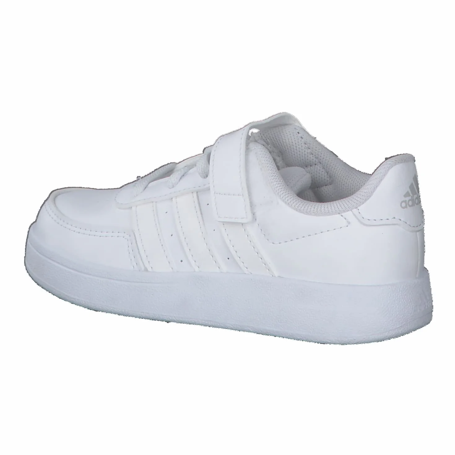 adidas Breaknet Lifestyle Court Elastic Lace and Top Strap Shoes, Cloud White/Grey One, 37 1/3 EU