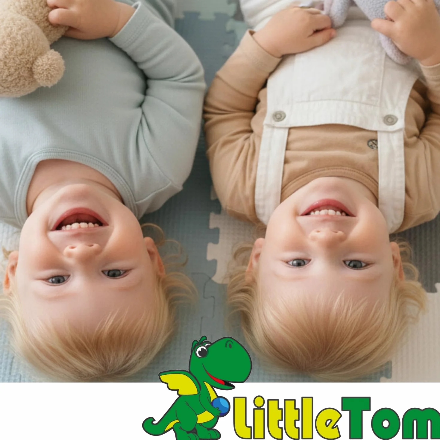 LittleTom 36 Piezas Alfombra Bebé desde el Primer Mes - 30x30 cm Colchoneta de Espuma EVA Acolchada - Superficie Puzzle Antideslizante para Niños Pequeños - Suelo Protector para la Habitación Infantil
