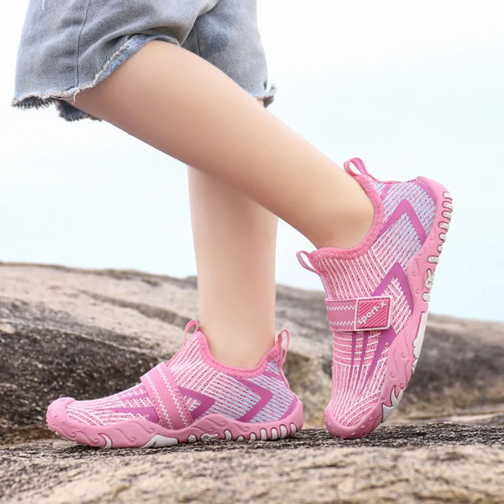 Mateju Zapatos de Agua Niño Niña Escarpines Natación Verano Antideslizantes Secado Rápido Surf Snorkel