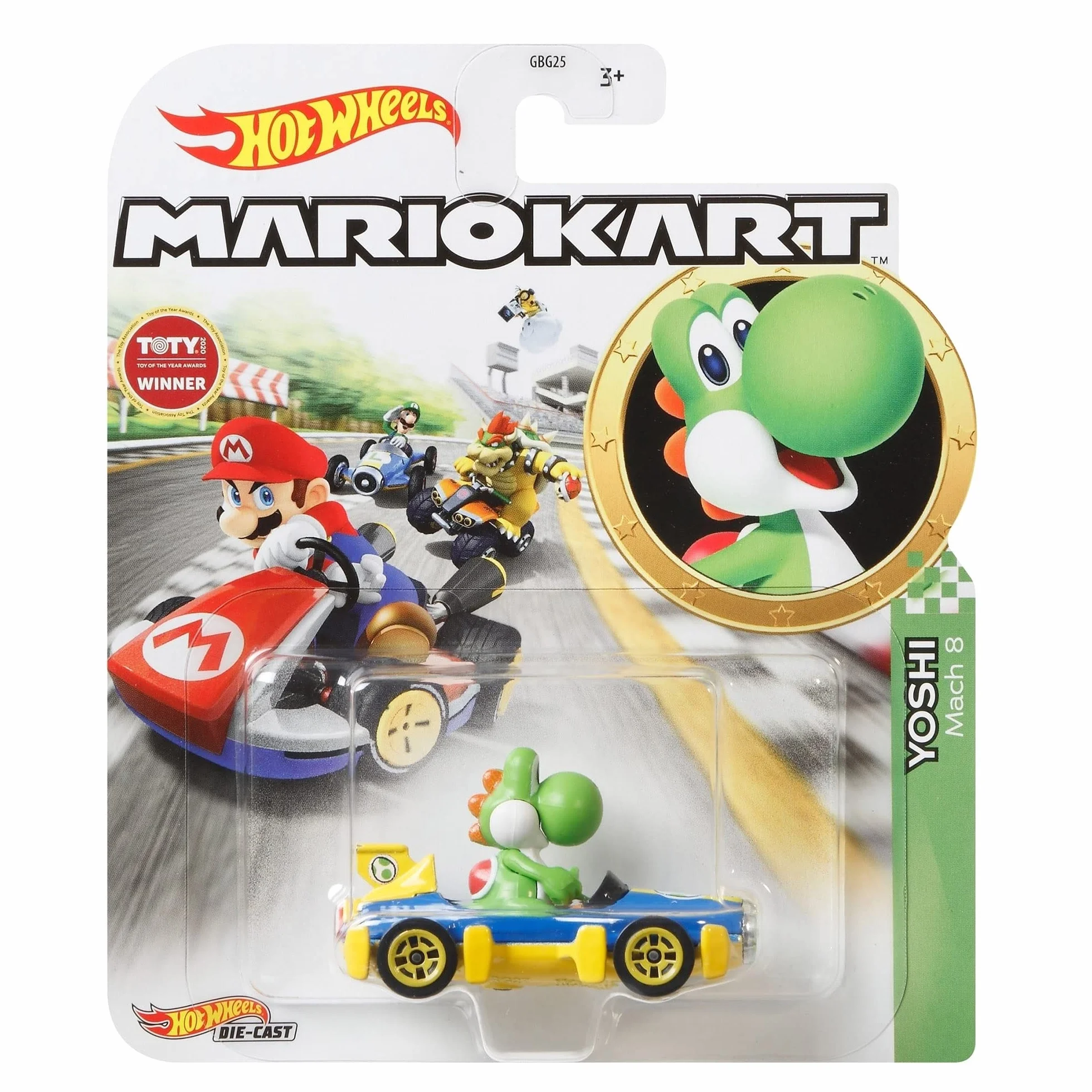 Hotwheels Mario Kart Yoshi