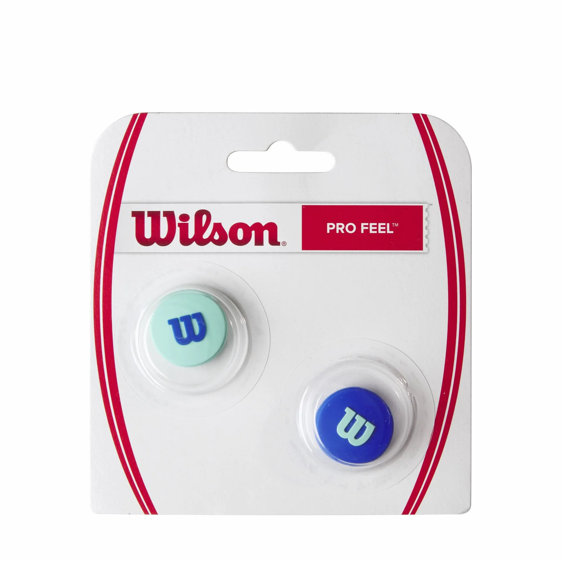Wilson Ultra Pro Feel Pack de 2 Amortiguadores de Tenis, Reducción de Impactos, Vibraciones Equilibradas