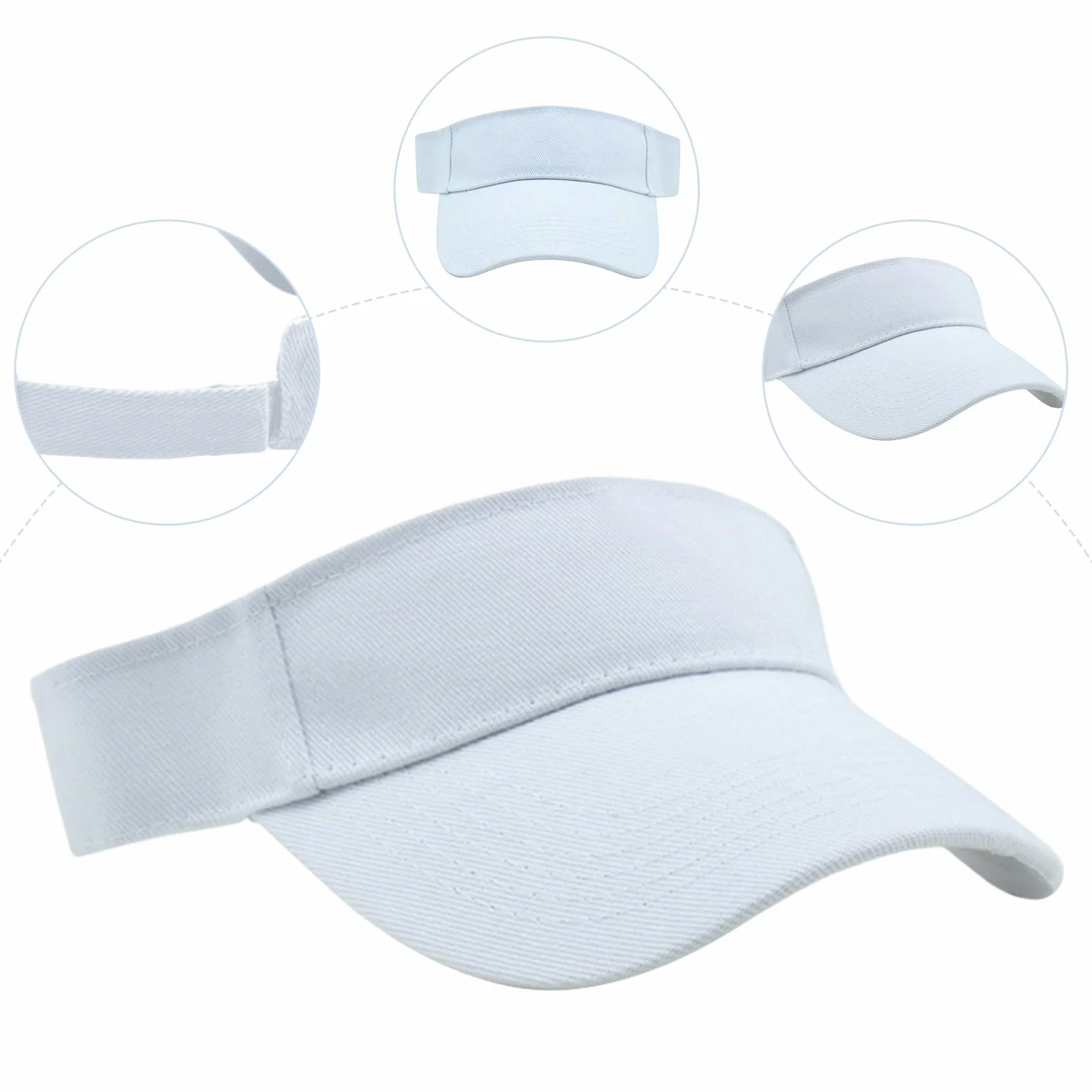 Gorra de visera ajustable para niños, gorra de sol, tenis, béisbol, verano