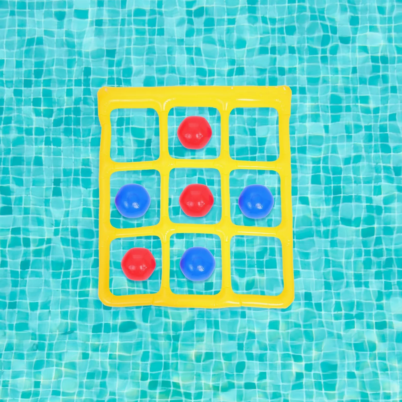 Juguete de Piscina Flotante Inflable de PVC, 1 Set | Decoracion Verano, Juegos de Piscina Inflables, Portátil para Actividades Acuáticas al Aire Libre y Uso Familiar