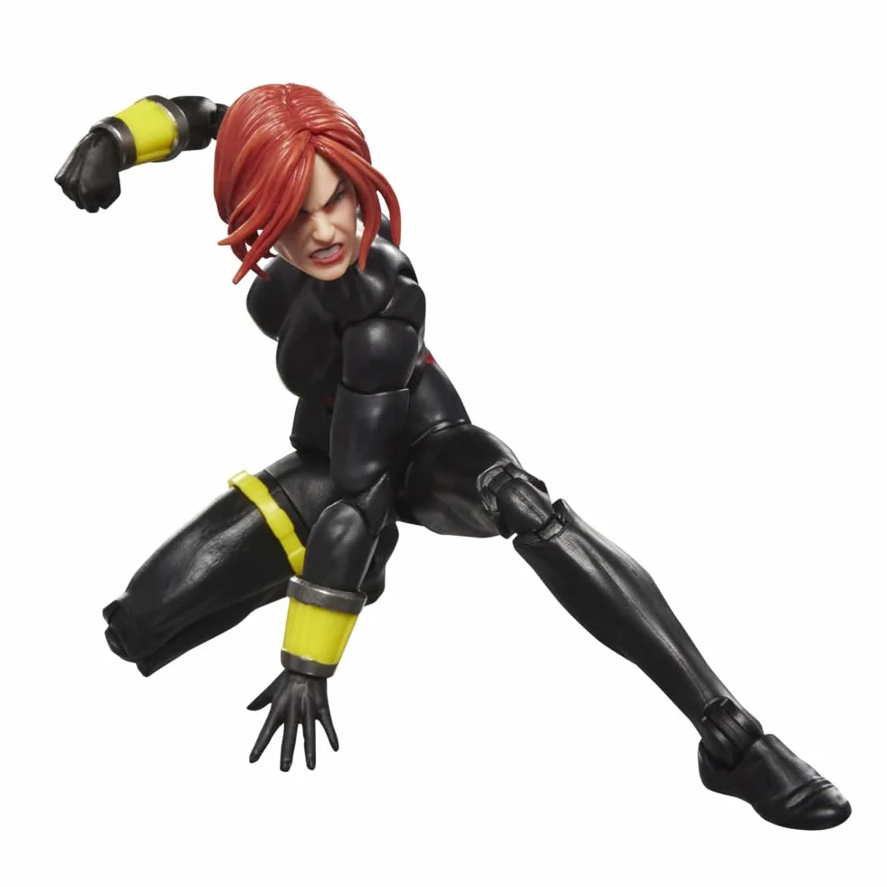 Marvel Legends Series, Black Widow y Quicksilver, Avengers: The Crossing, Figuras coleccionables de 15 cm inspiradas en los cómics