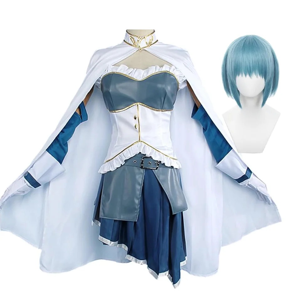 Zhongkaihua Miki Sayaka Cosplay Disfraz Anime Cosplay Role Play Vestido Uniforme Traje Completo Disfraz Halloween Carnaval Dress Up Party