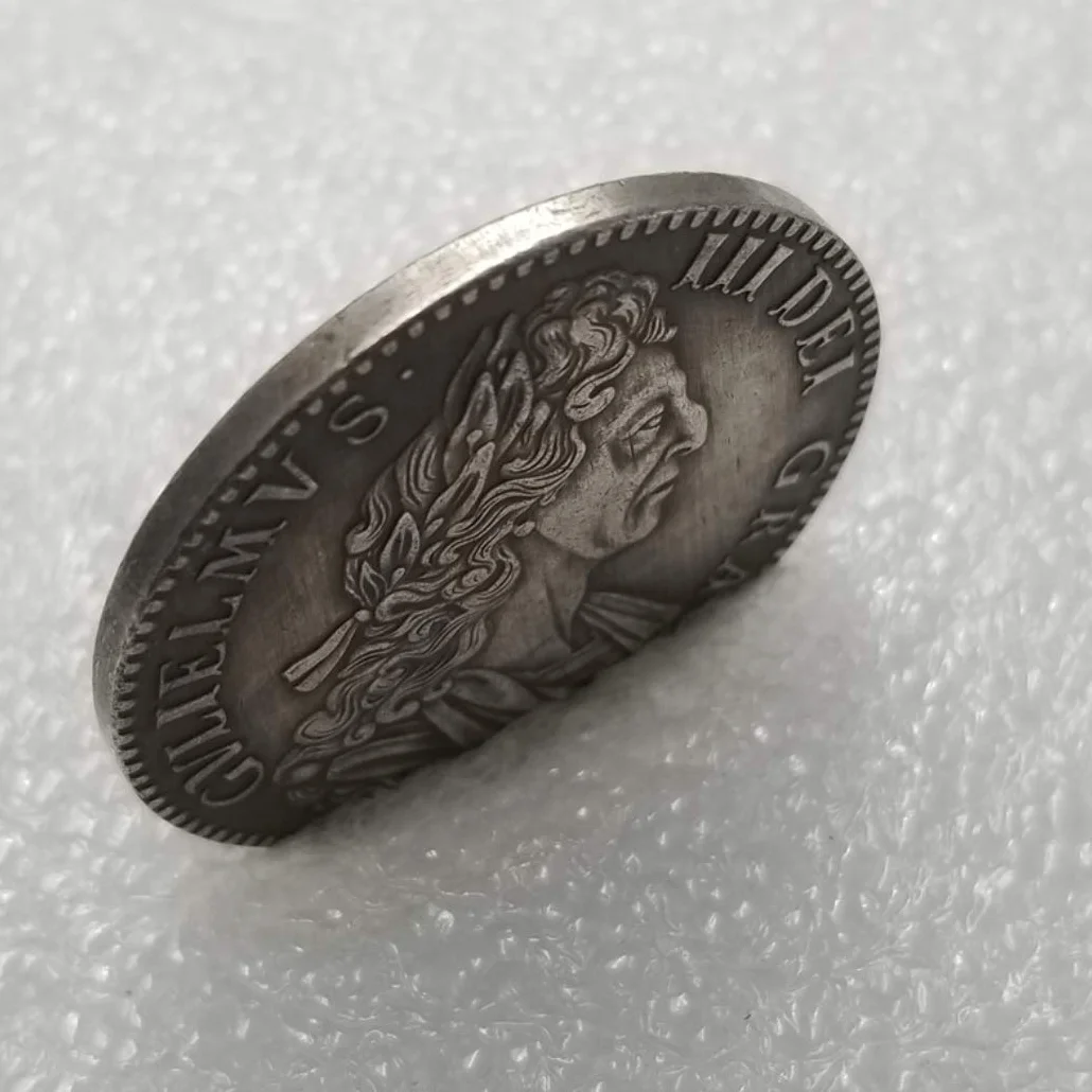 1700 monedas antiguas antiguas británicas antiguas del Reino Unido - Gran Chelín Británico Moneda Vieja - Monedas conmemorativas sin circular-Descubre la historia de monedas BestShop