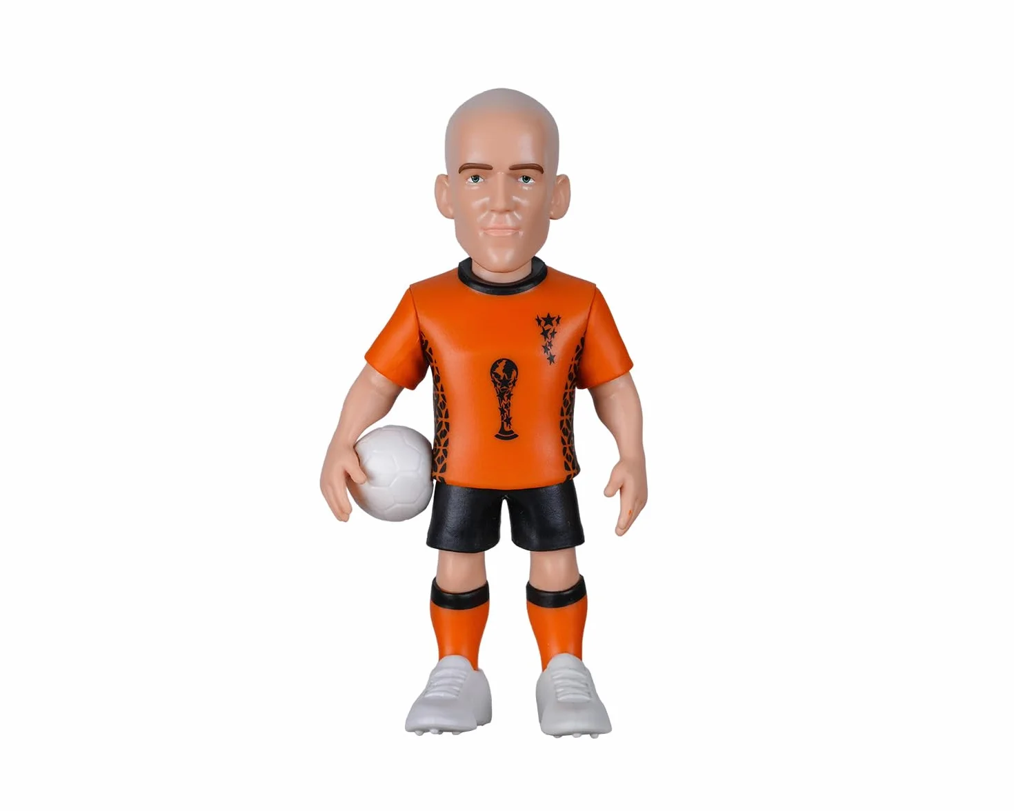 MINIX - Football Legends - Campeonato Mundial de Leyendas #130 - Países Bajos - Robben - Figura Coleccionable de 12 cm