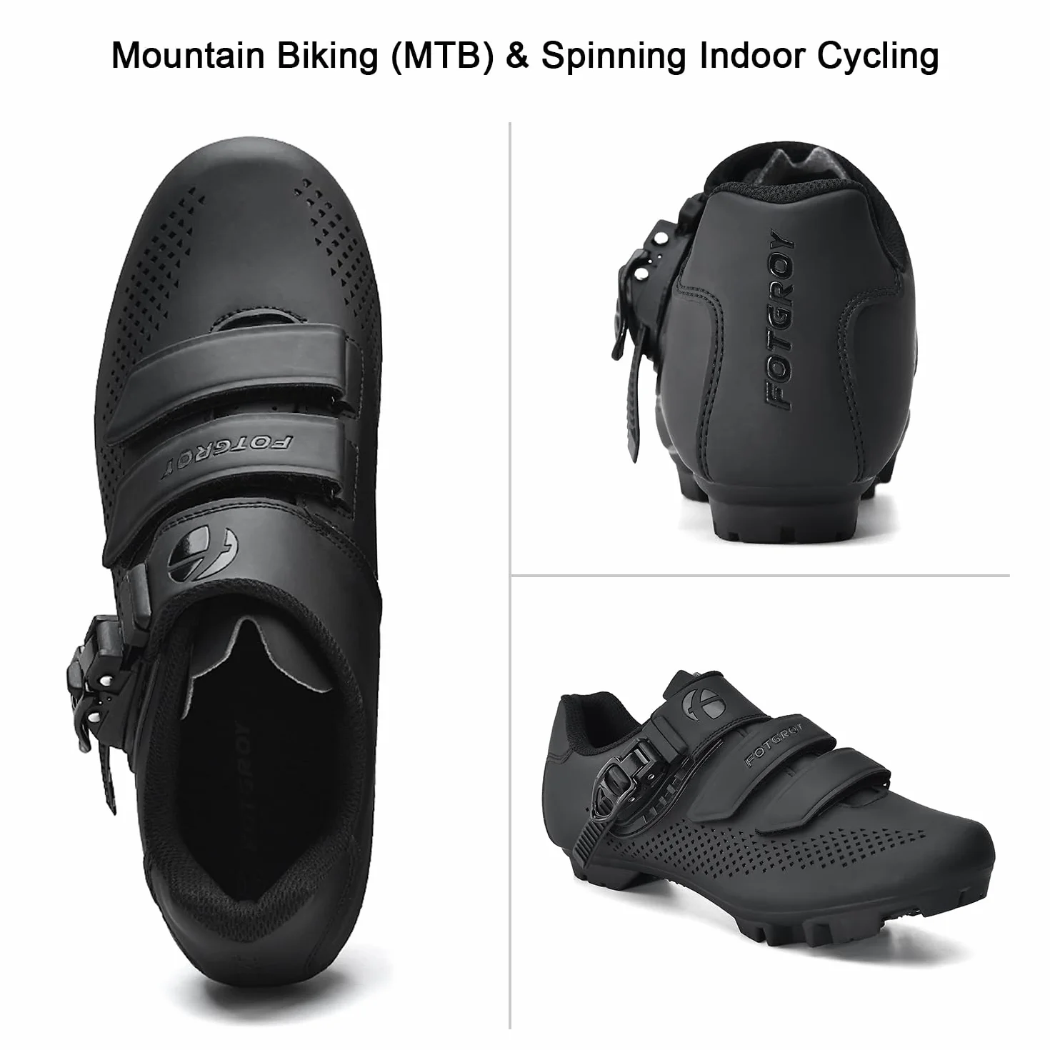 Buty rowerowe MTB Hombres Mujeres SPD Cleats