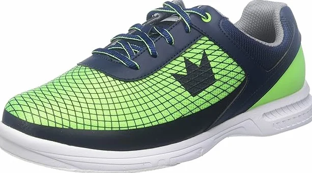 EMAX Brunswick Frenzy Zapatos de bolos hombre suela deslizante