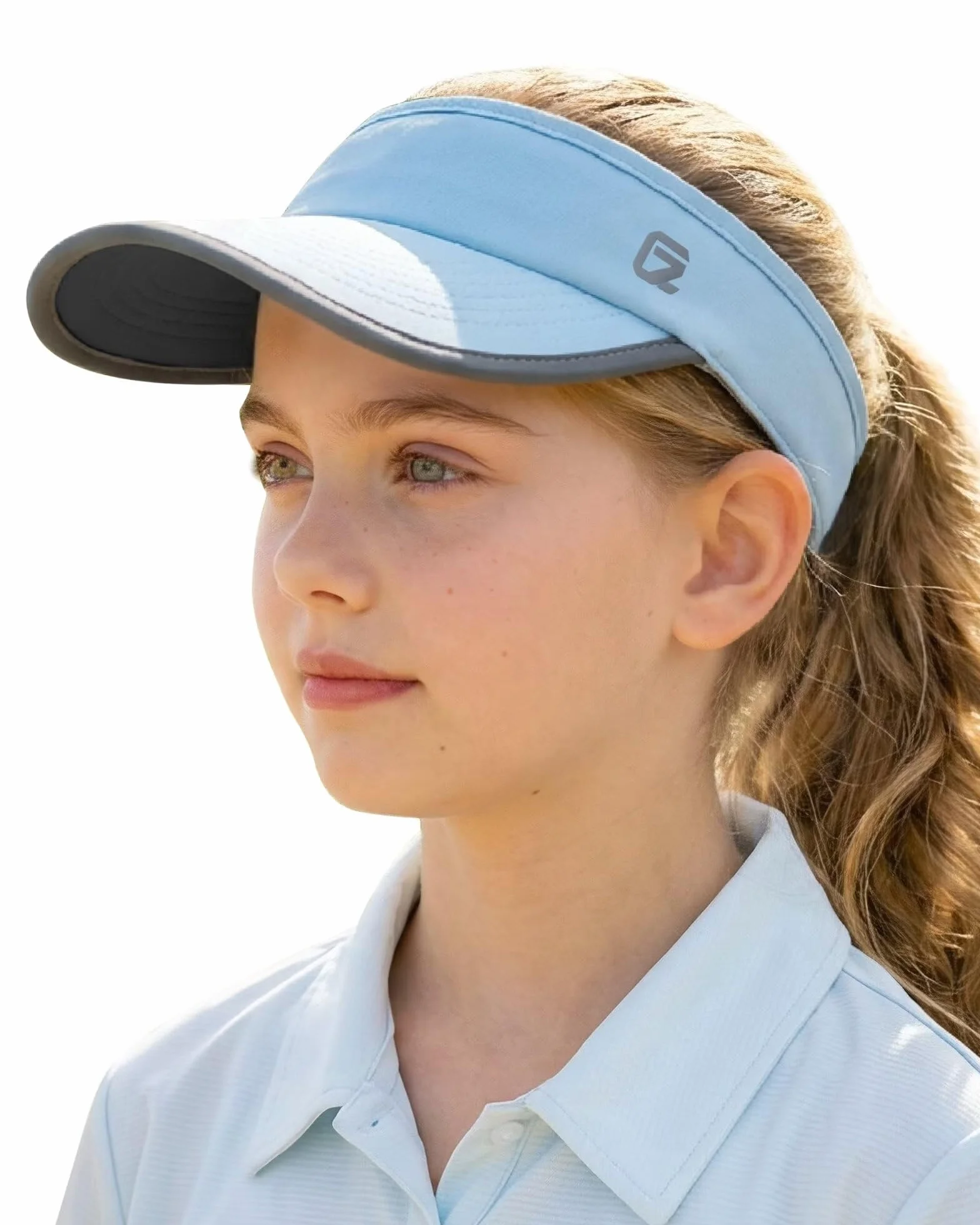 GADIEMKENSD Visera Infantil UPF 50+ Gorra para Niñas Reflectante Ligera para Deportes al Aire Libre