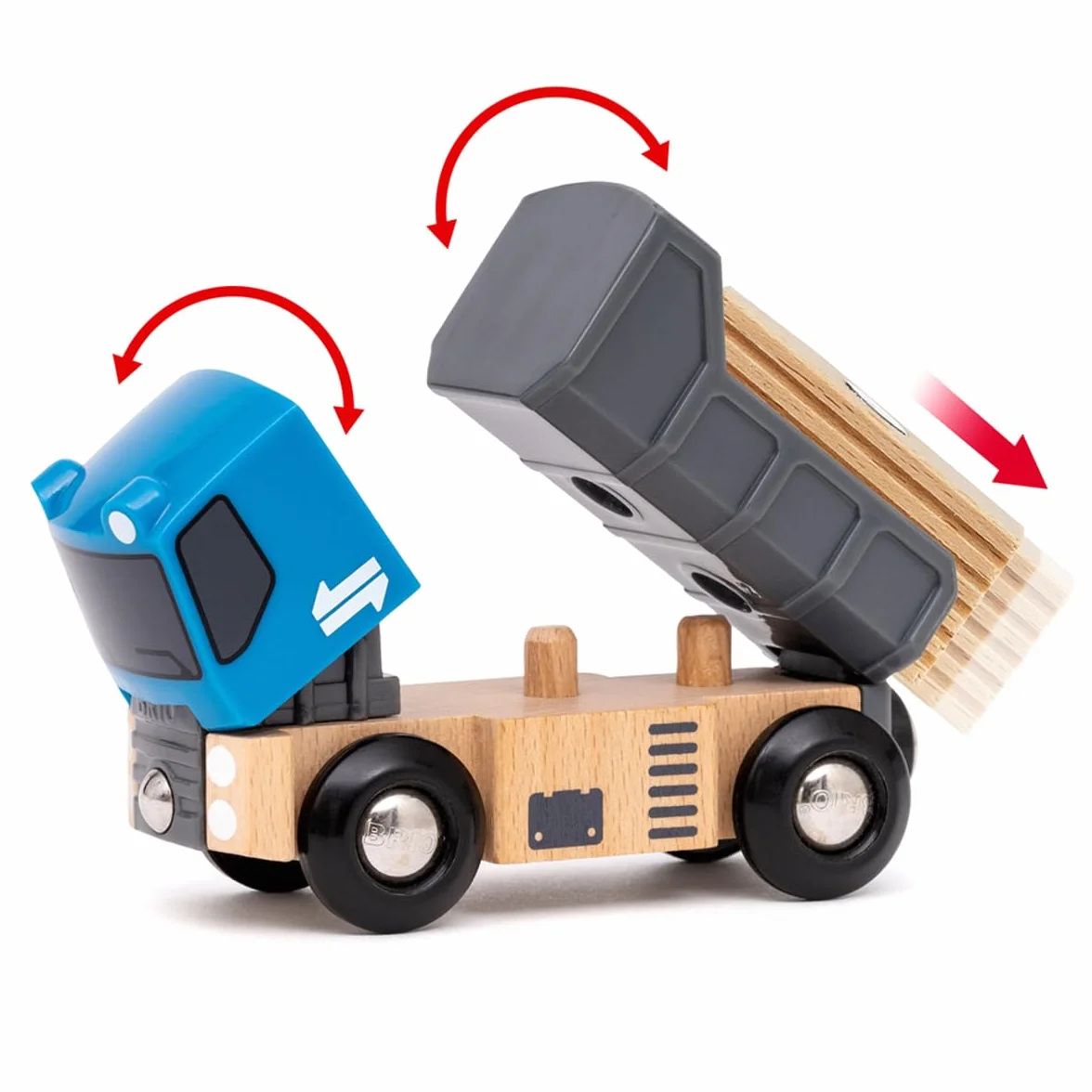 BRIO - Set de Inicio Construccion Levanta y Carga, Circuito Tren, para Niños de 3 Años o más,
