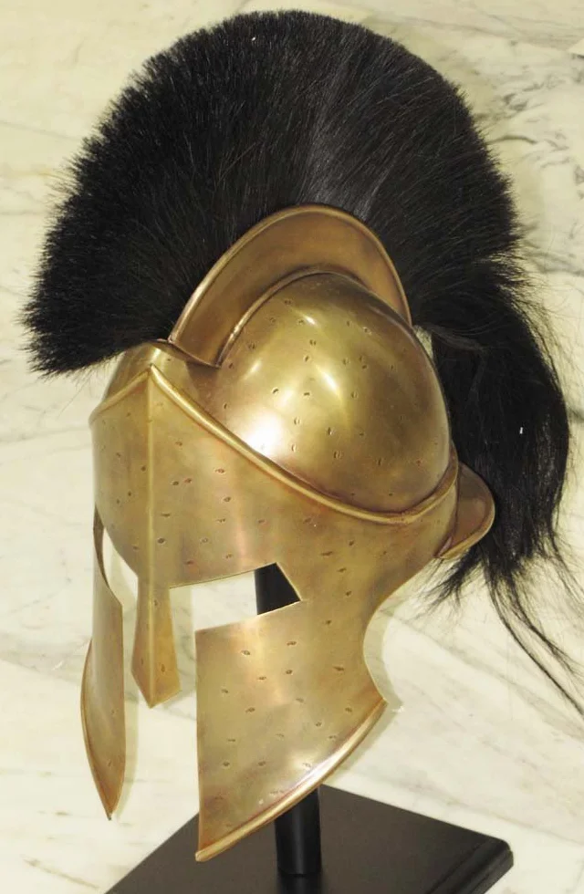 Réplica de casco griego del Rey Leonidas de la película 300, THORINSTRUMENTS