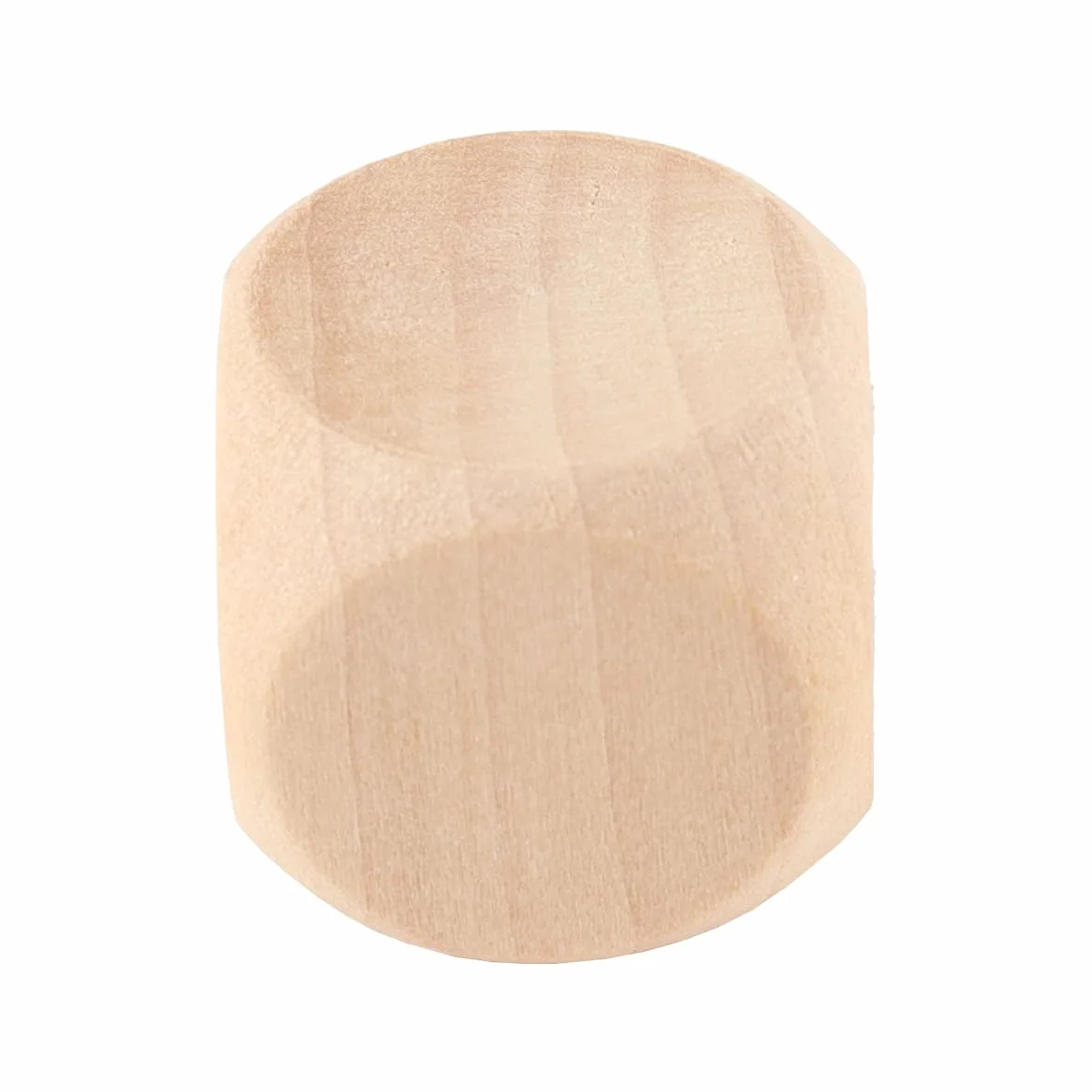 Sarini 10 Dados De Madera De 20 Mm, Redondos, Lisos, De Seis Caras, Sin Pintar, Para Enseñanza DIY, Recursos Creados, Enseñanza De Juegos.