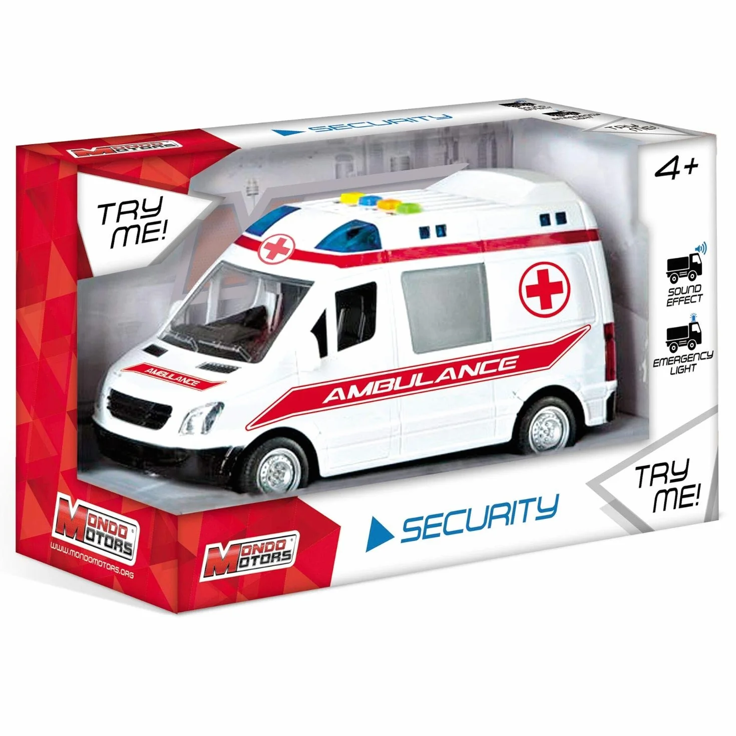 MONDO Vehiculo Emergencias friccion Surtido