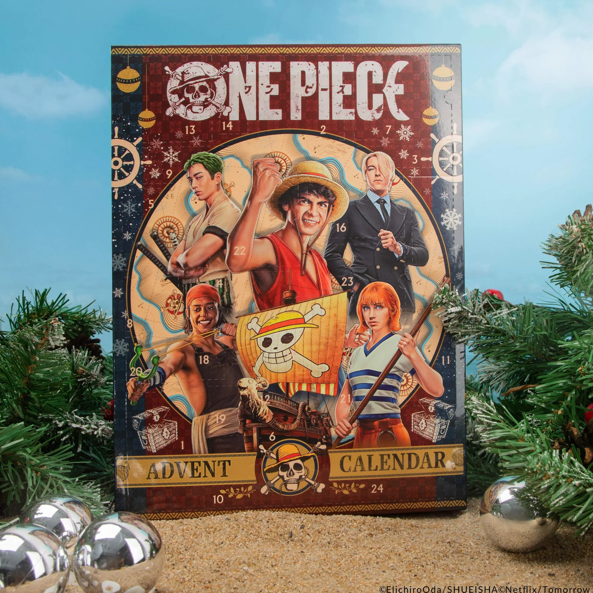 Cinereplicas - One Piece Calendario de Adviento 2024 - Licencia Oficial