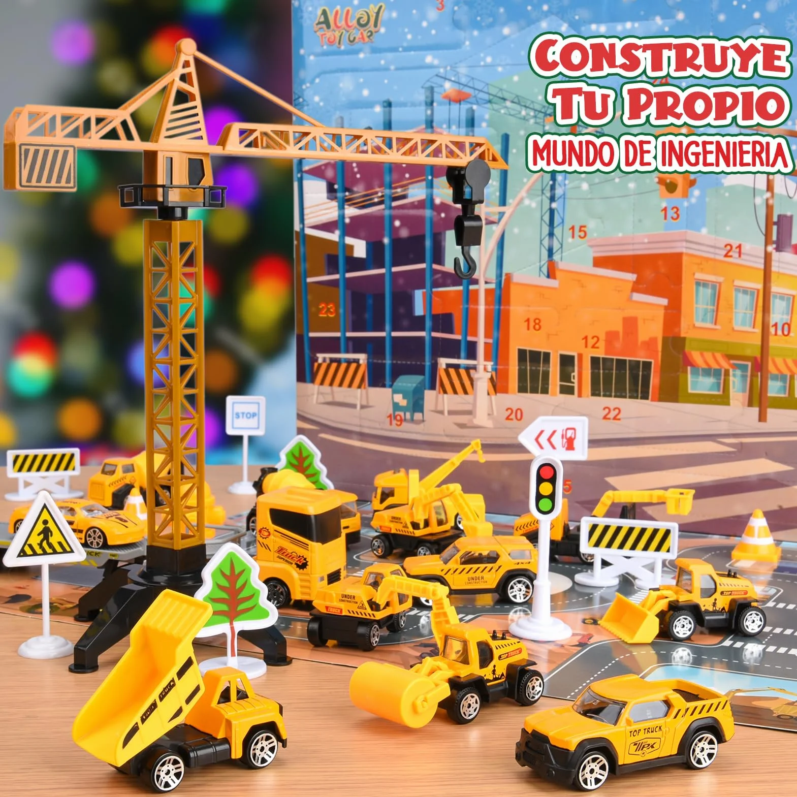 Calendario Adviento Coches 2025, Juguetes Niños 1 2 3 4 5 6 Años Juguetes de Coches Regalo Niño 1 2 3 4 5 6 Años Regalos Cumpleaños Niñas 1-6 Años Juegos Para Niñas De 1-6 Años Calendario Niños