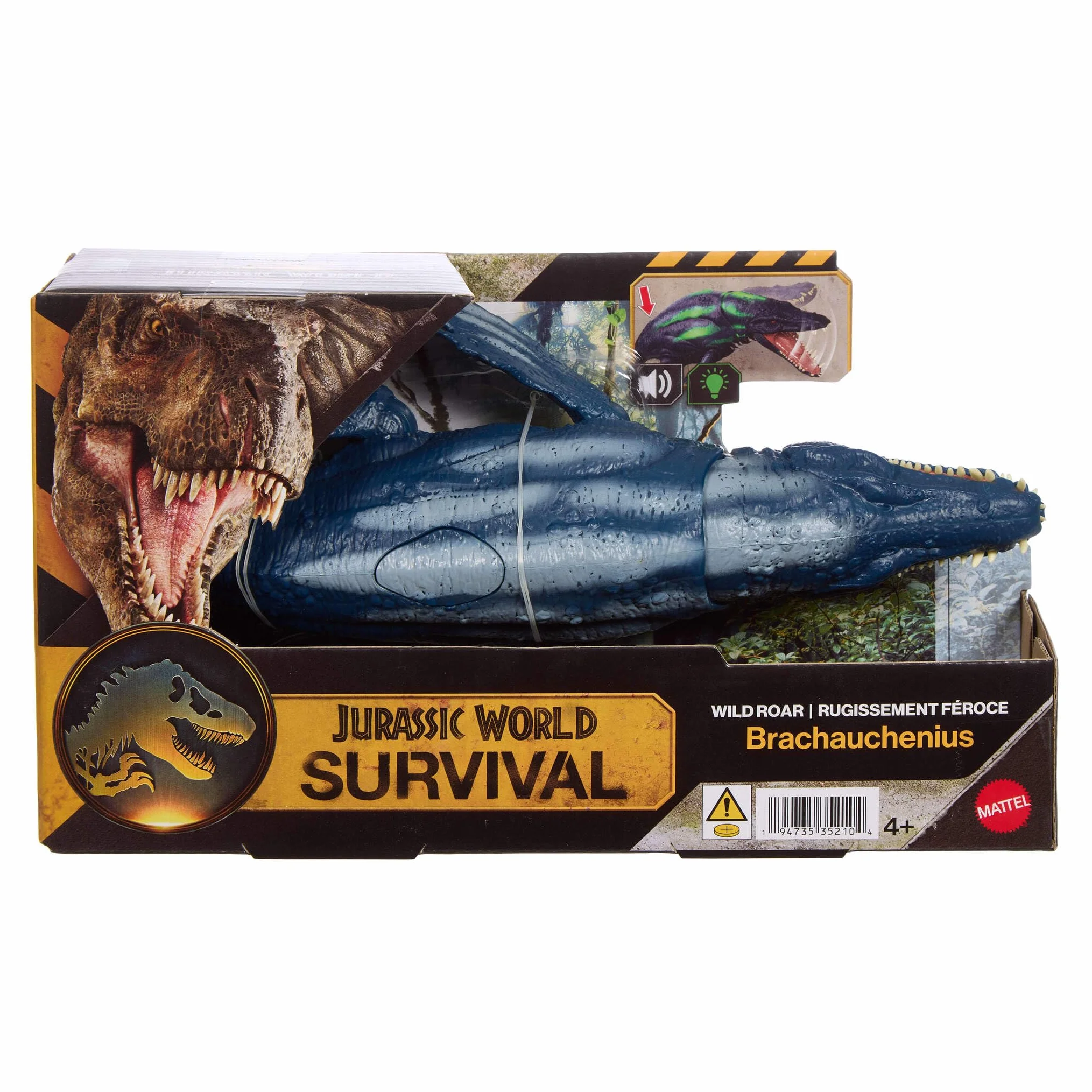 Mattel Jurassic World Rugido Salvaje Figuras de Dinosaurio Ataque Mordisco Sonido Juguete Articulado Juego Digital JKL79