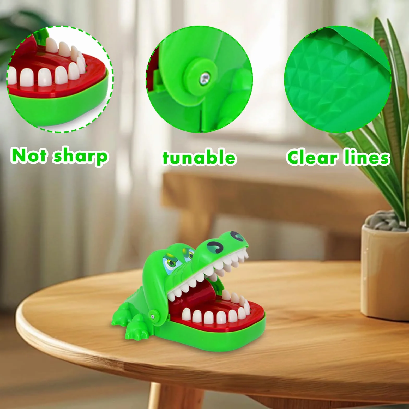 Juguete Cocodrilo Dientes - Juego de Mesa y Habilidad para Niños a Partir de 3 Años - Regalo Familiar