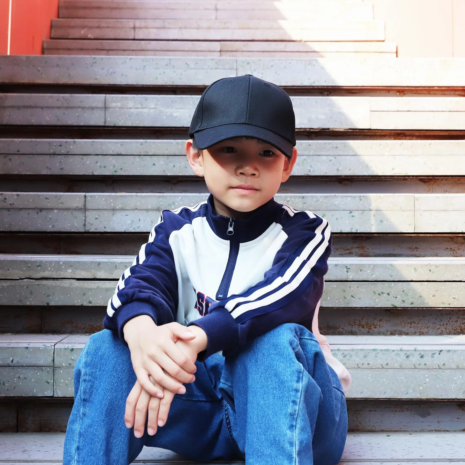 Gorra de Béisbol para Niños Unisex Infantil Ajustable 3-10 Años