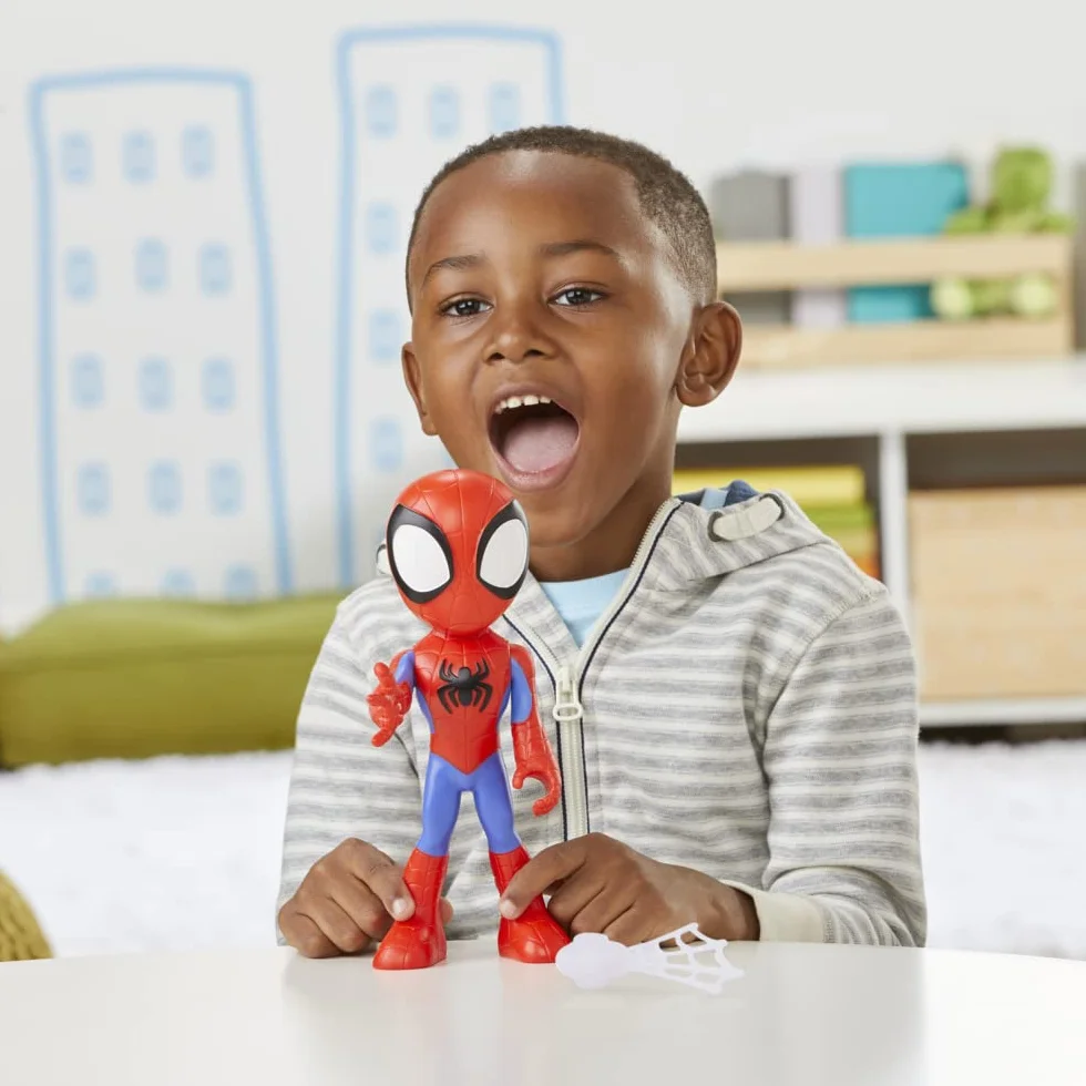 Marvel SPIDEY AND HIS AMAZING FRIENDS Figura Gigante 22.5 cm Juguete niños 3 años
