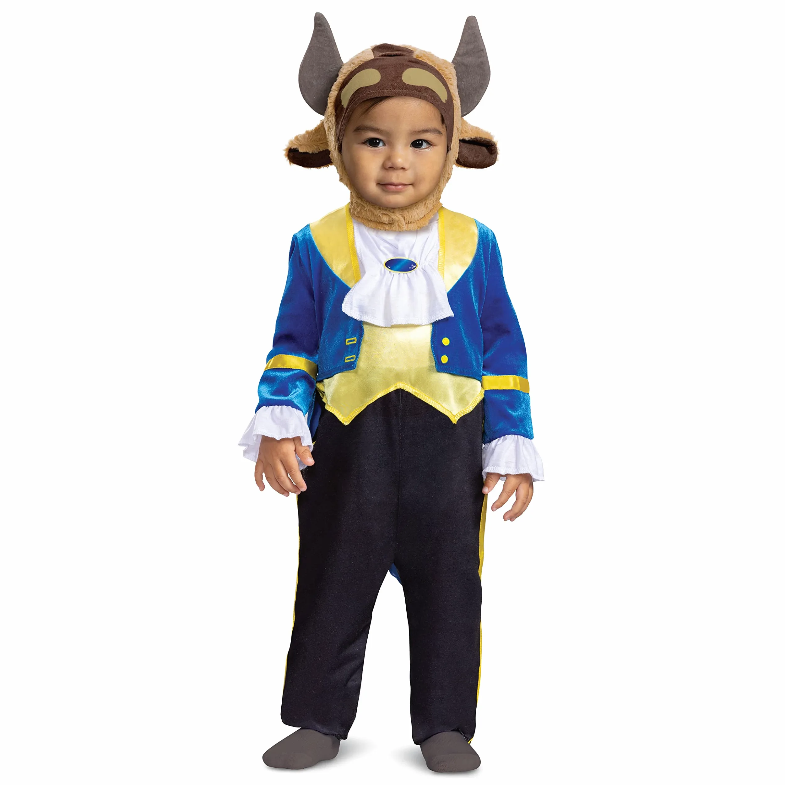 Disguise Beast Baby Costume, Official Disney Beauty and the Beast Costume Onesie and Headpiece, Infant Size Disfraces para bebés y niños pequeñosbebés niños