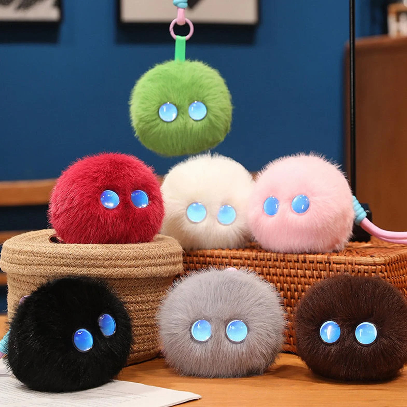Luocute Peluche Inteligente con IA, Robot Interactivo con Interacción de Voz en Tiempo Real y Diálogo Multilingüe, Adaptación Emocional y Tecnología de Clonación de Voz, con Control móvil. (Rosado