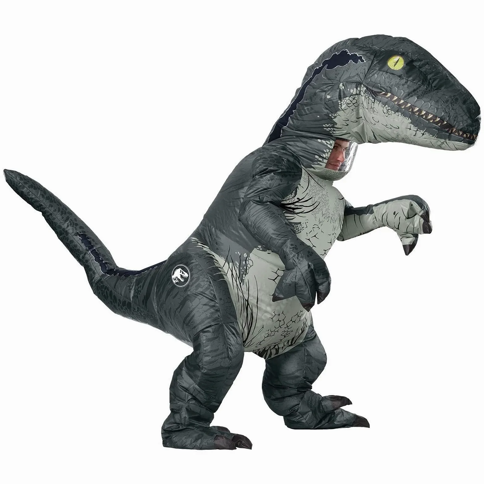 Rubie's - Disfraz de dinosaurio hinchable para adultos, estándar