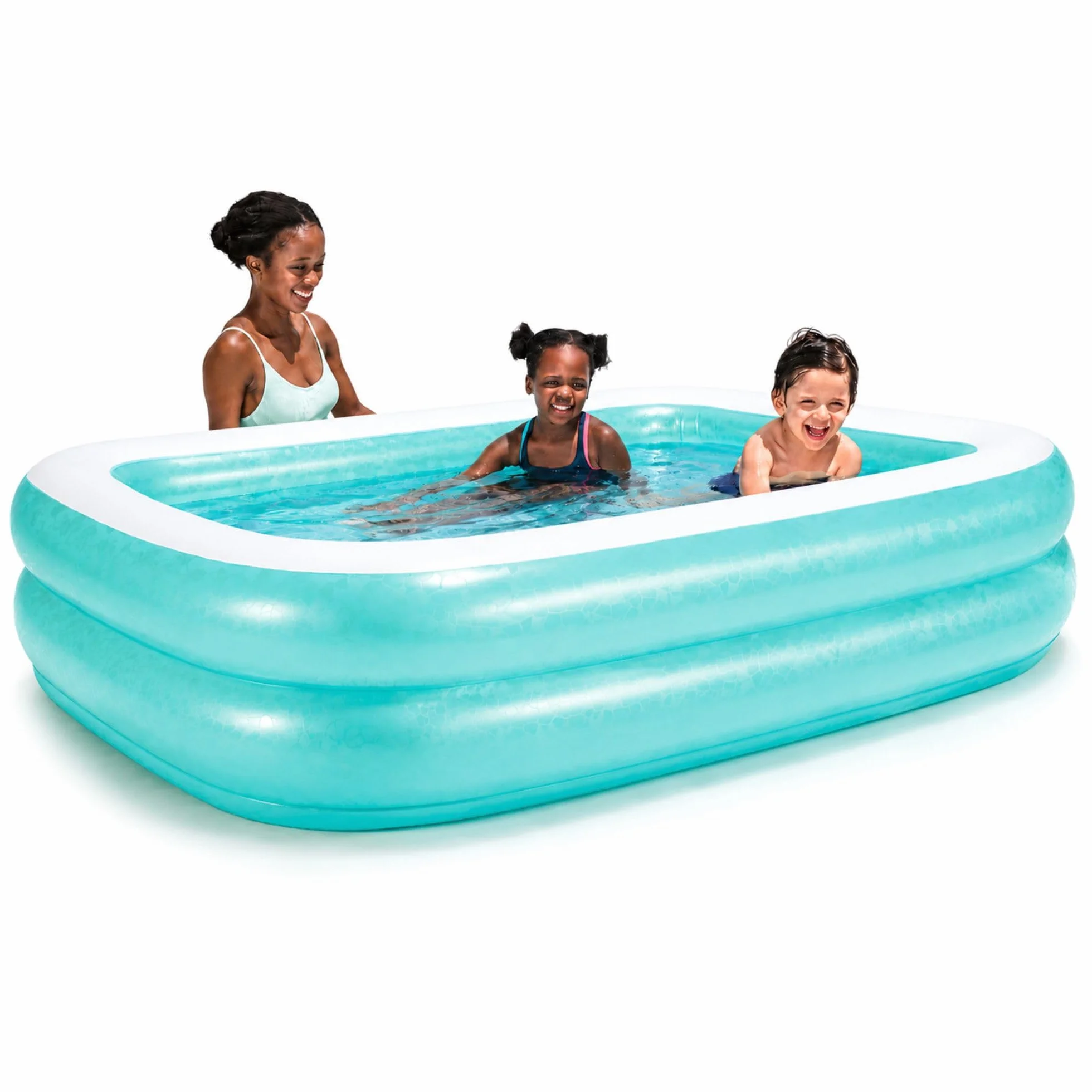 Bestway 54150 Family - Piscina Hinchable para niños, 200 x 146 x 48 cm, Color Azul