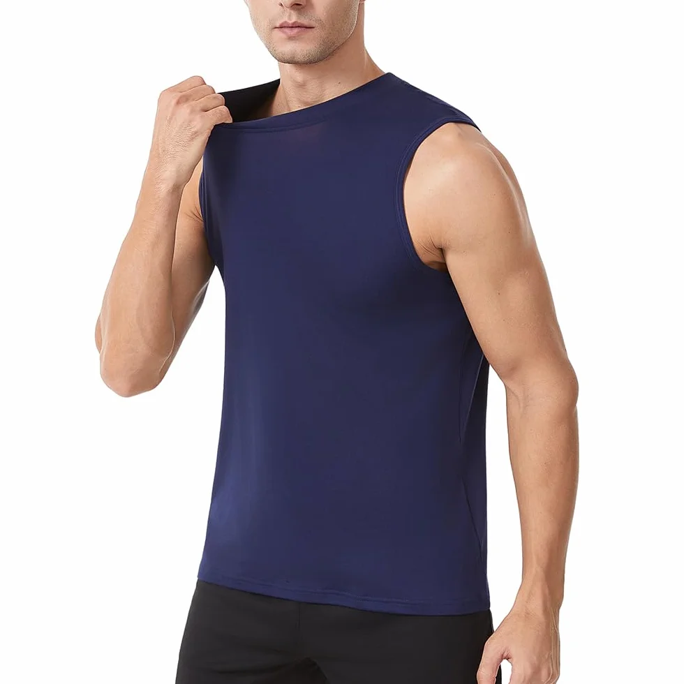 Camisetas sin Mangas para Hombre Gimnasio Entrenamiento Correr Culturismo