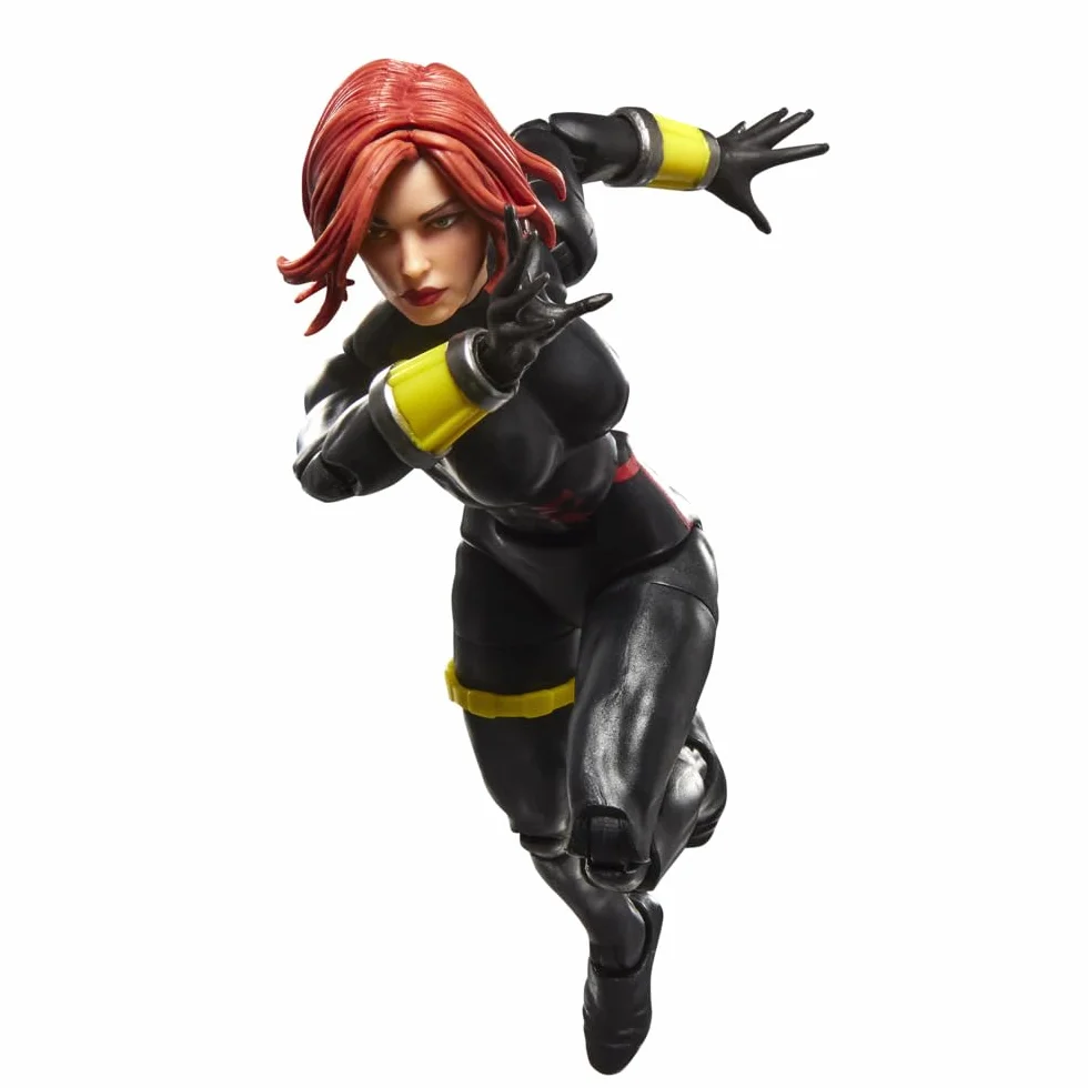 Marvel Legends Series, Black Widow y Quicksilver, Avengers: The Crossing, Figuras coleccionables de 15 cm inspiradas en los cómics