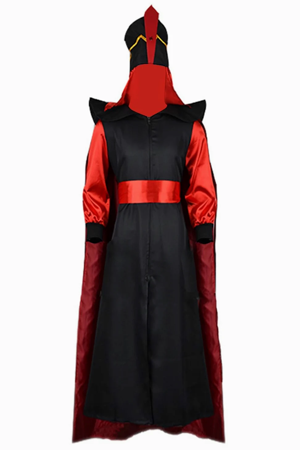 Disfraz de Jafar para hombre, disfraz de mago de villano, disfraz de Halloween, uniforme de lujo