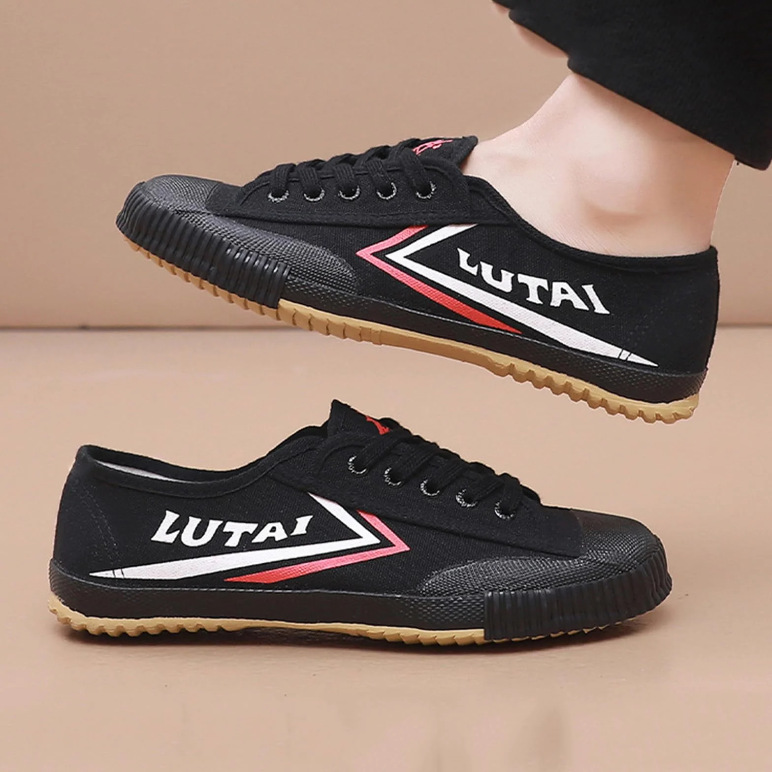 Zapatos de Artes Marciales Tai Chi Kung Fu para Niños y Adultos Zapatillas de Lona Descalzas