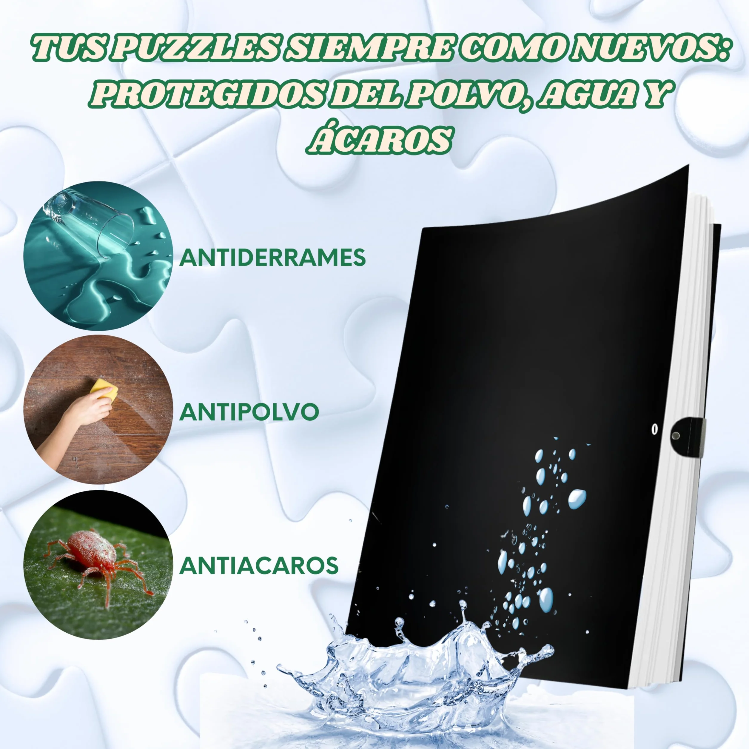 Carpeta de almacenamiento de Puzzles 1000 Piezas Capacidad 20