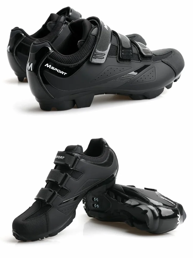 Zapatillas de Ciclismo MTB Profesionales Transpirables Antideslizantes Compatibles SPD