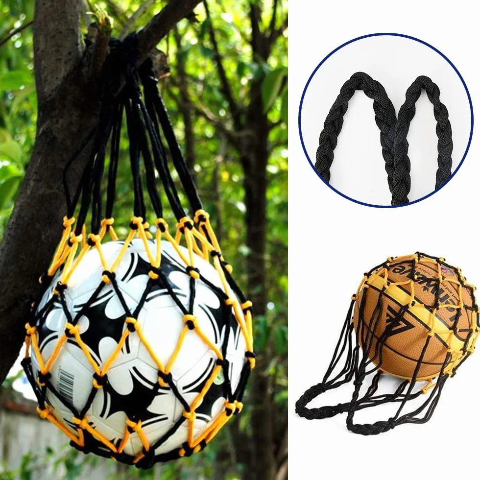 Red Portátil para Baloncesto, Voleibol y Fútbol - 2 Piezas con Bolso