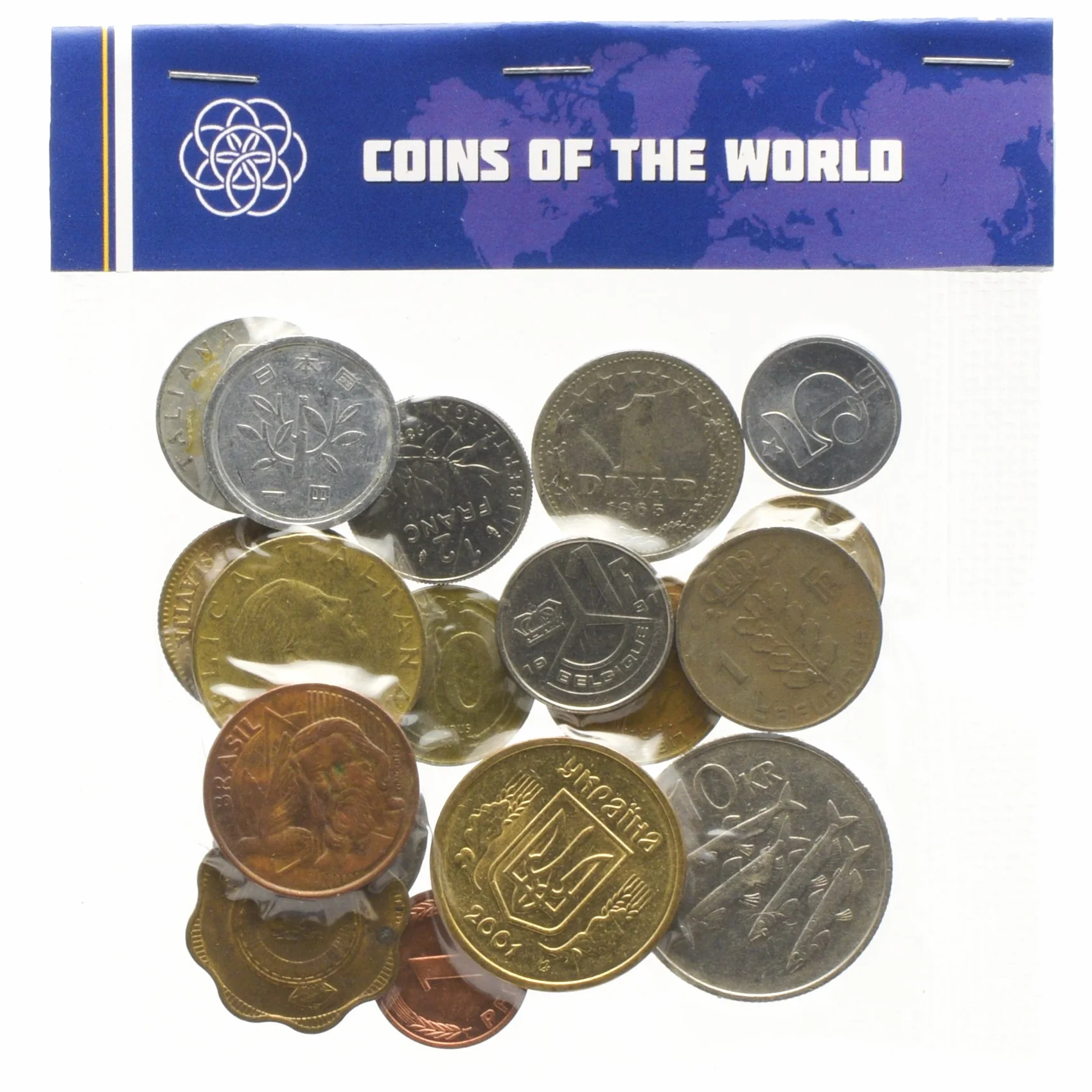 Conjunto de Dinero 20 Monedas extranjeras Diferentes colección de Toda la Europa. Monedas de colección, Monedas Antiguas para su álbum de Moneda, Banco de Moneda o los titulares de la Moneda
