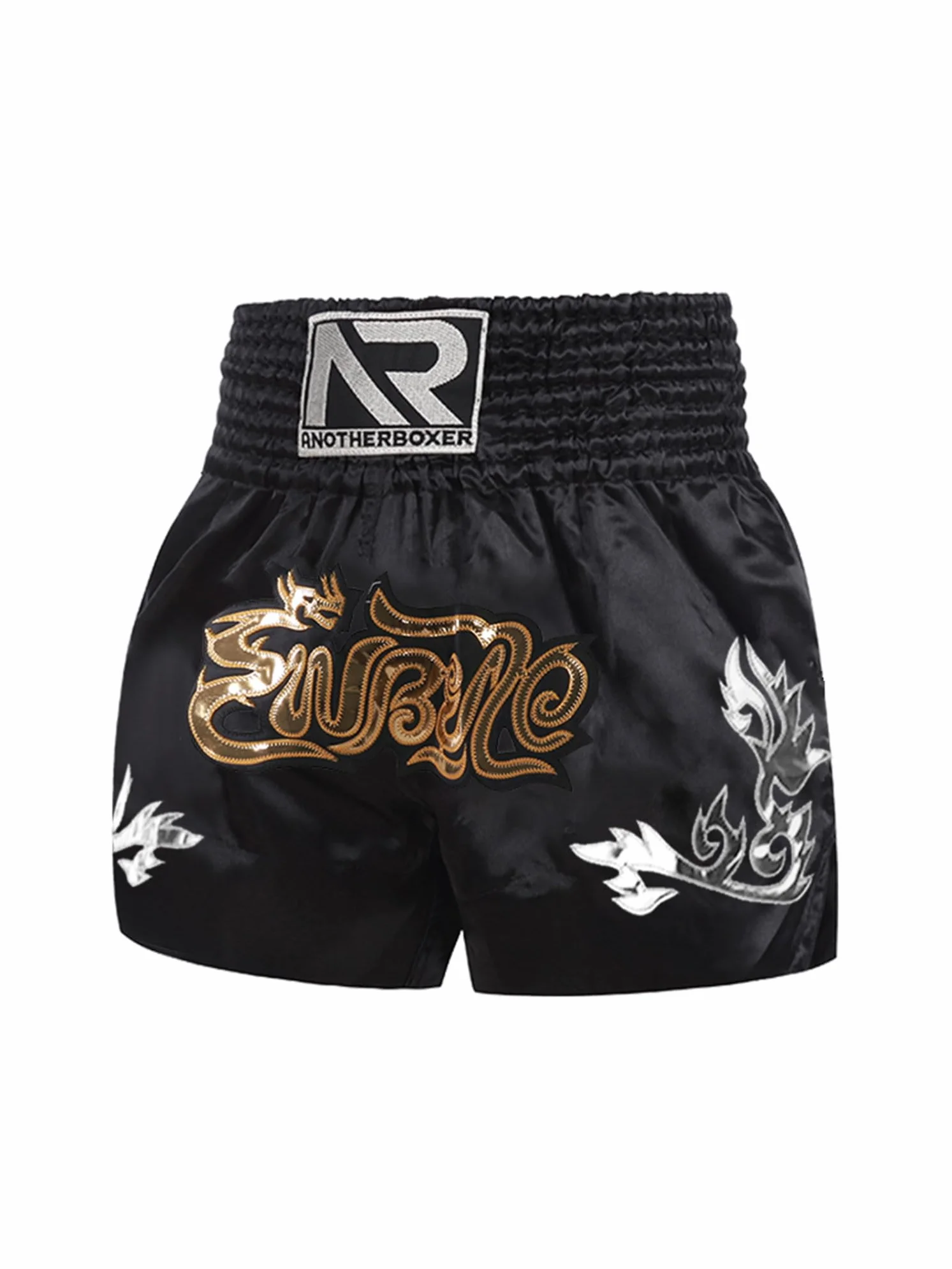 Freebily Pantalones Cortos de Muay Thai para Niños Boxeo Metálicos Kickboxing MMA