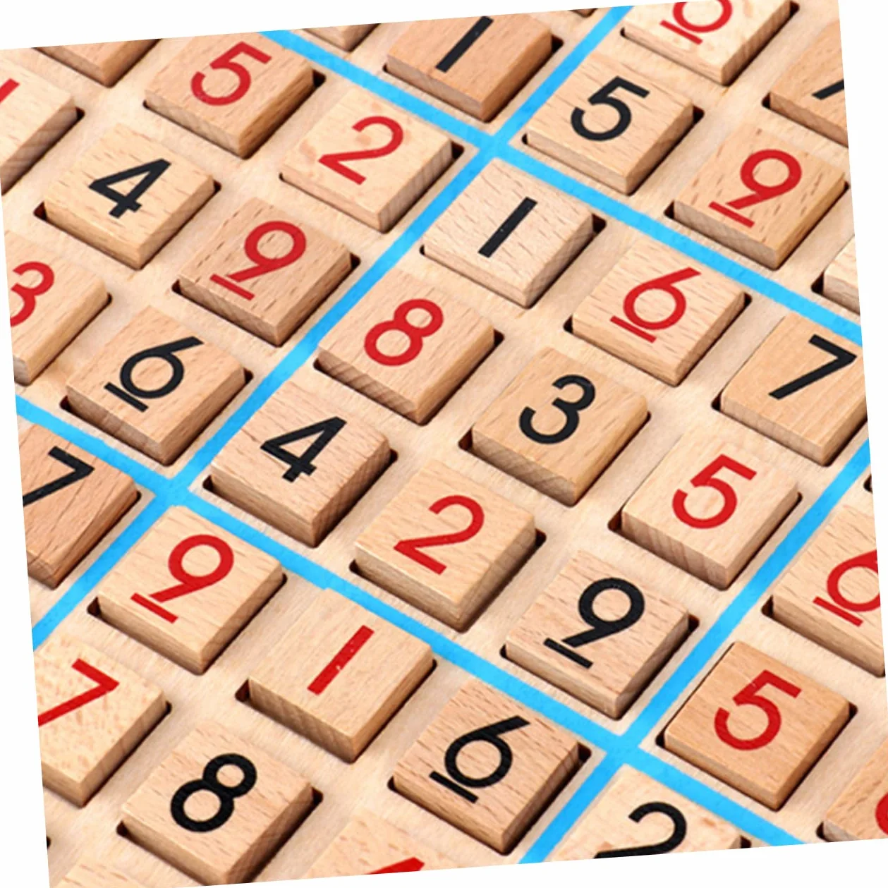Genérico 1 Juego Sudoku De Madera Juegos Juguetes Educativos Juguete De Sudoku De Matemáticas De para De Educación Temprana Aritmético