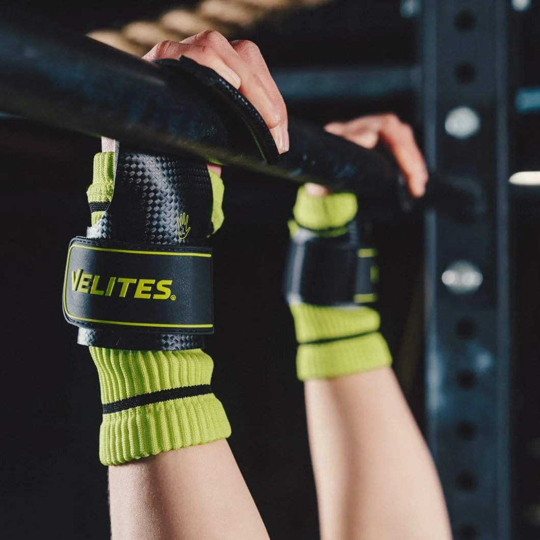 Velites Quad Carbon Calleras Profesionales para Atletas de Cross Training 100% Veganas Muñequeras de Tela