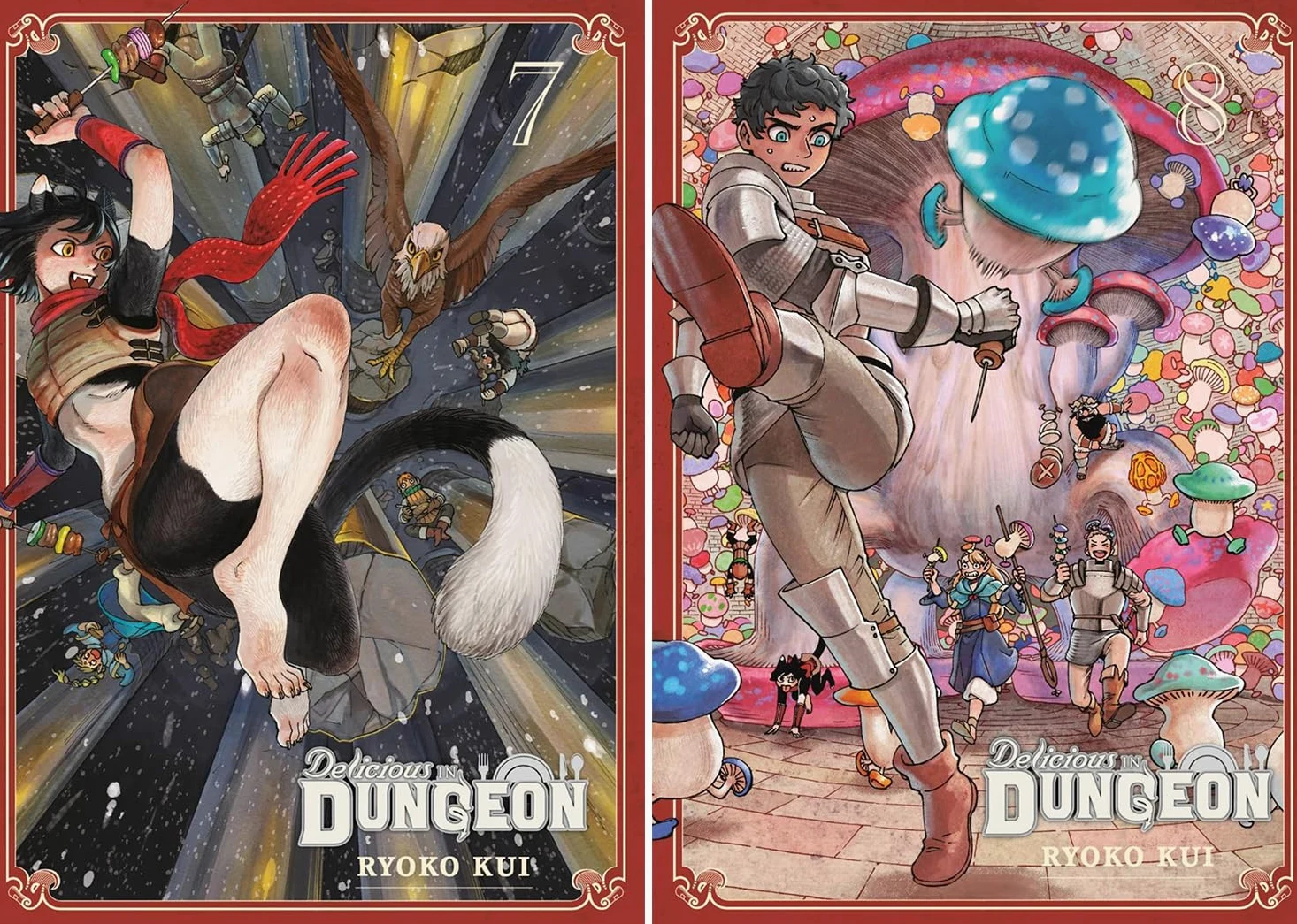 Set de Manga Delicious in Dungeon Vol. 1-14 de Ryoko Kui