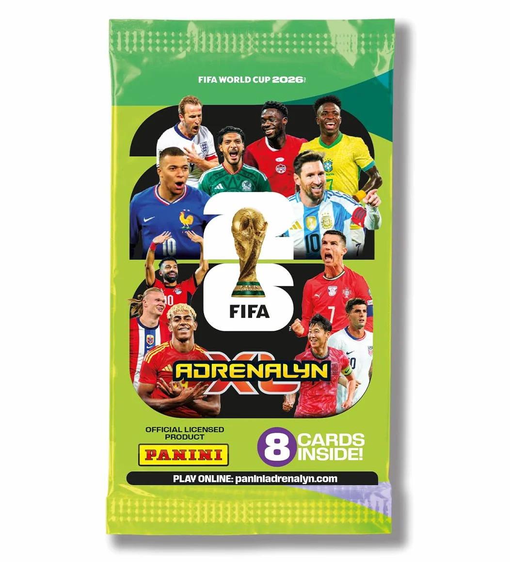 Panini FIFA World Cup 2026 Megapack Adrenalyn XL con Archivador Oficial, Tablero y Sobres