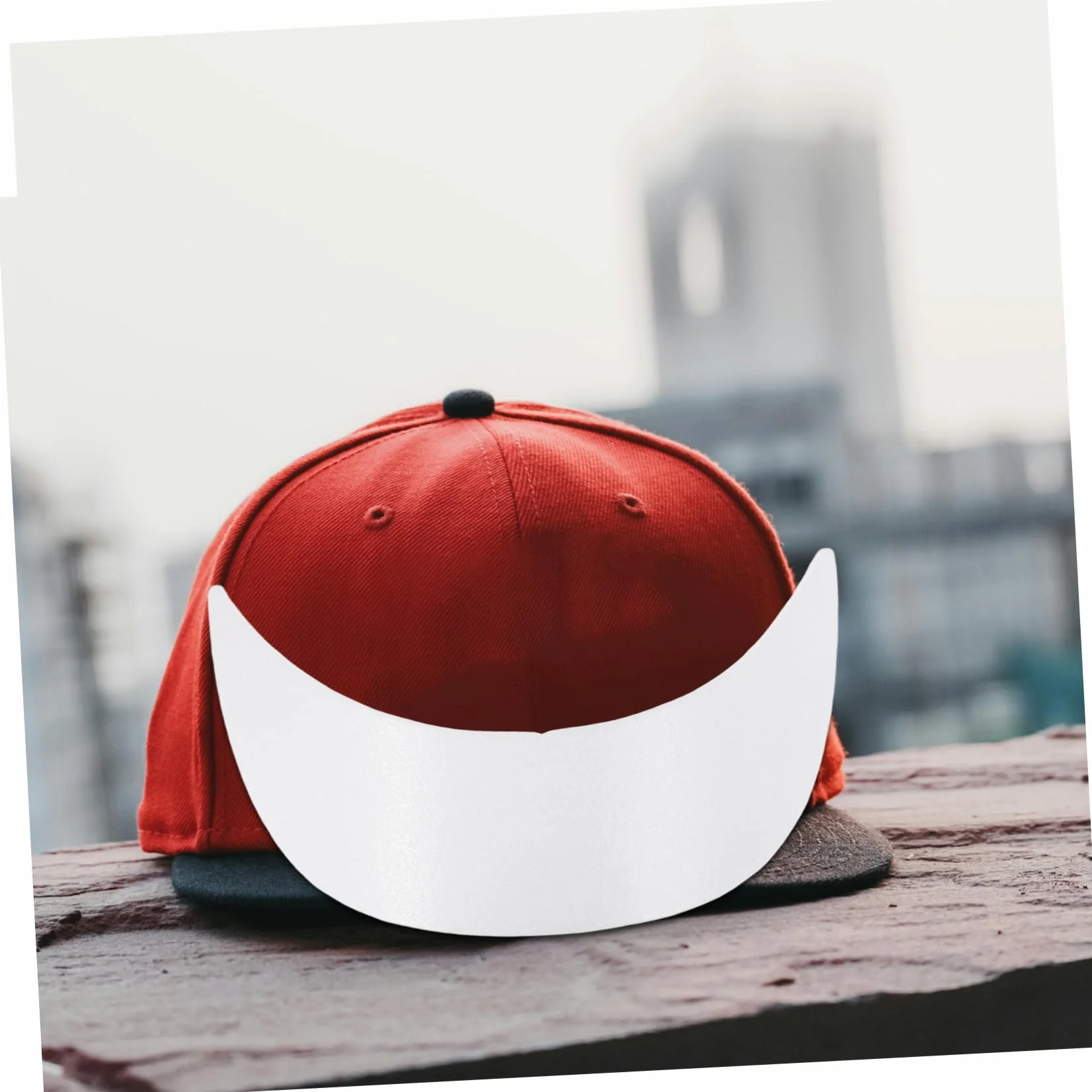 FOMIYES 20 Piezas Visera De Plástico Para Sombrero De Niño Accesorios Para Hacer Sombreros De Béisbol