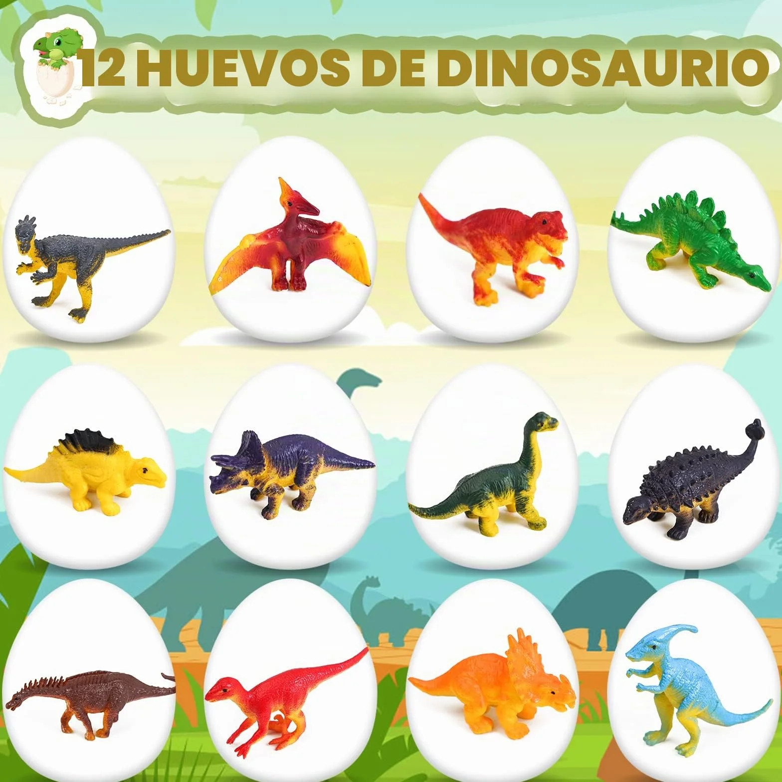 Joozmui Dinosaurios Juguetes Niños 4-10 años Regalo Montessori Kit de Exploración